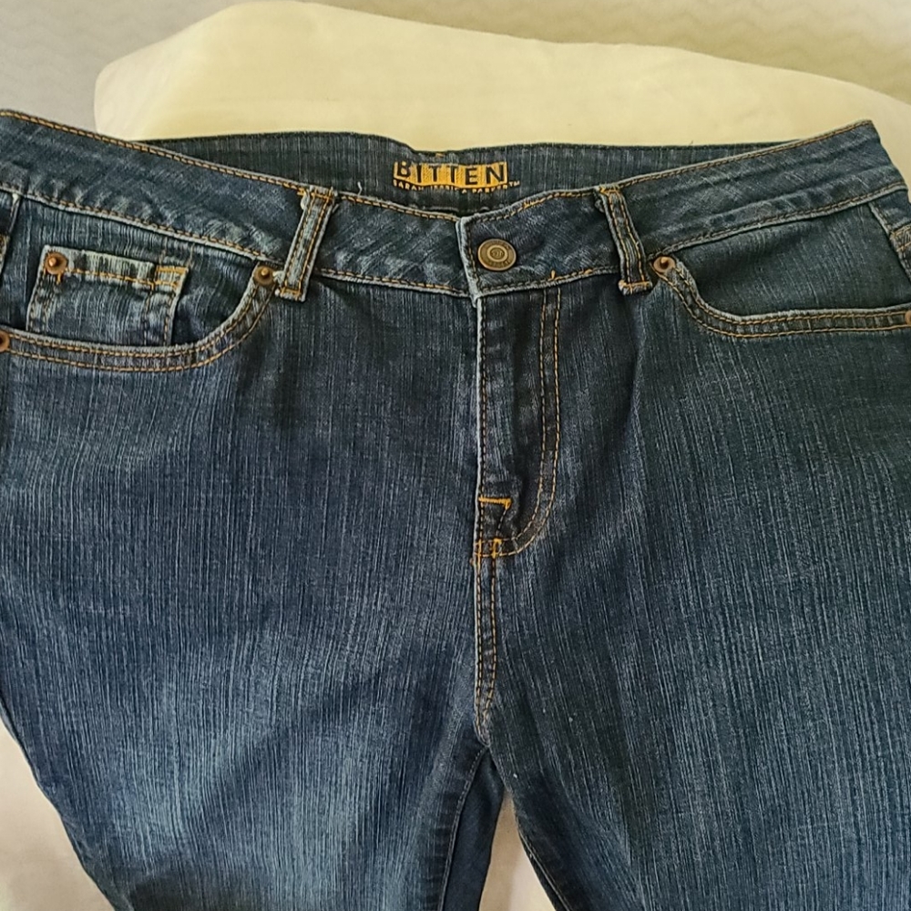 Bitten jeans by Sarah Jessica Parker size 10L - Picture 2 of 8